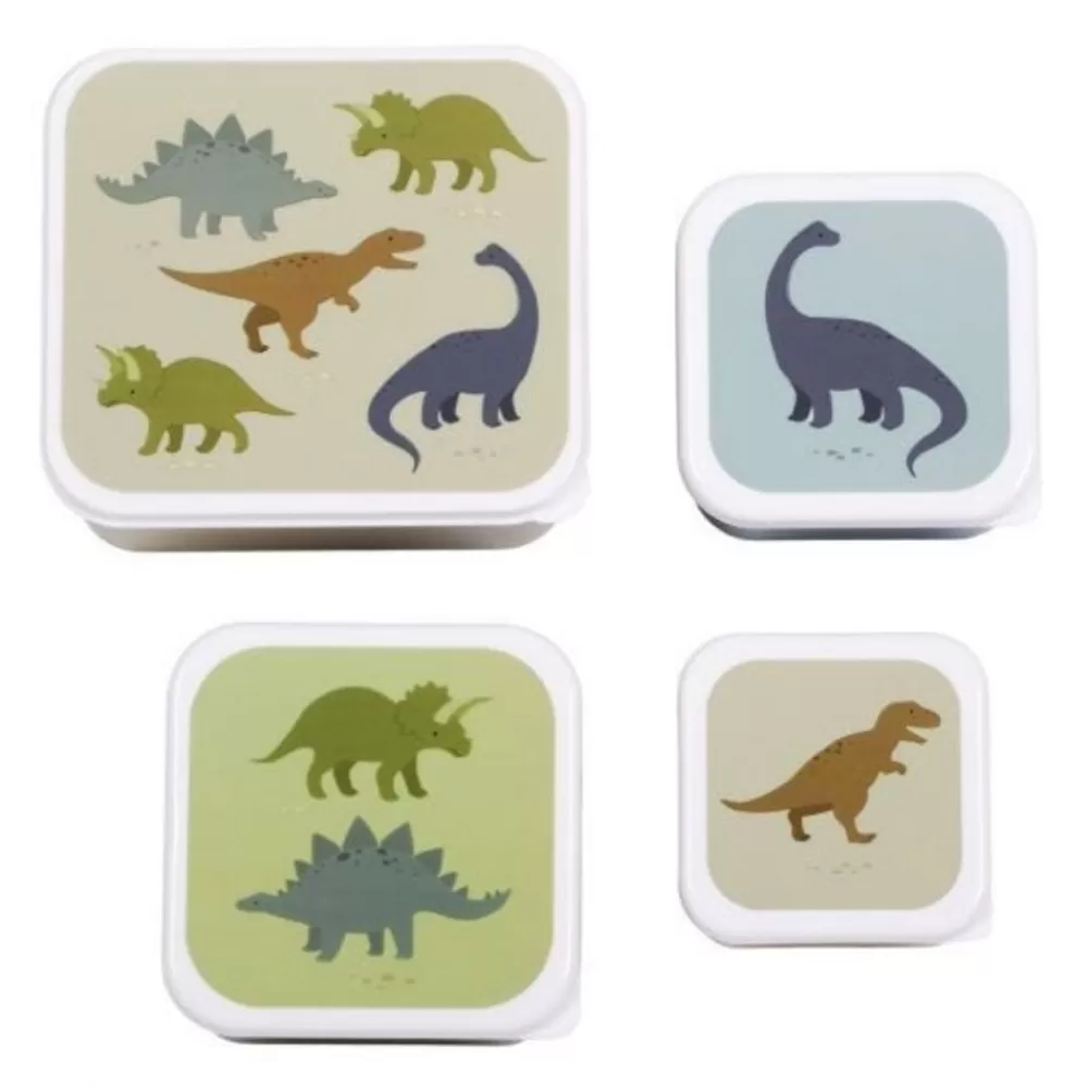 Hot Kidzsupplies A Lovely Little Company Lunch Box Set Dino'S