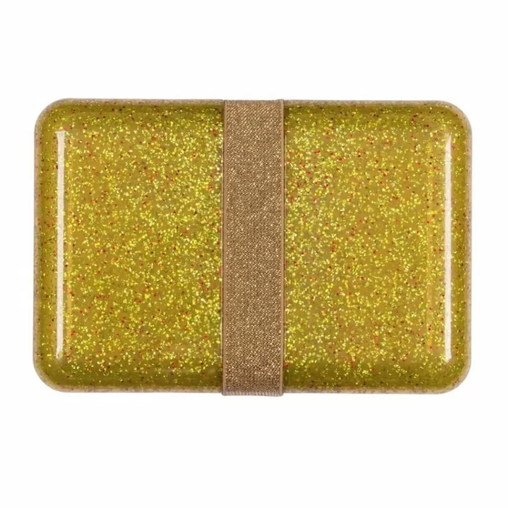 Cheap Kidzsupplies A Lovely Little Company Lunchbox Glitter Goud