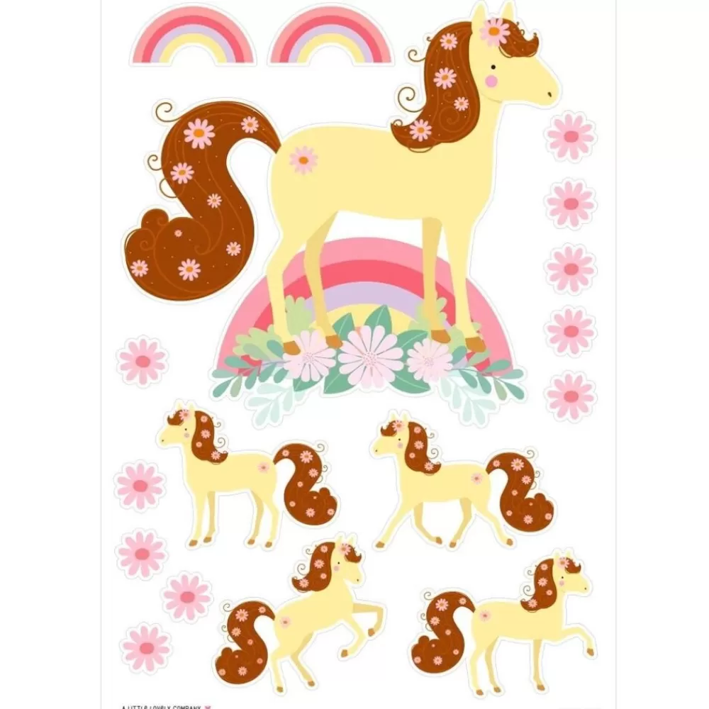 Best Kidzsupplies A Lovely Little Company Muursticker Paarden