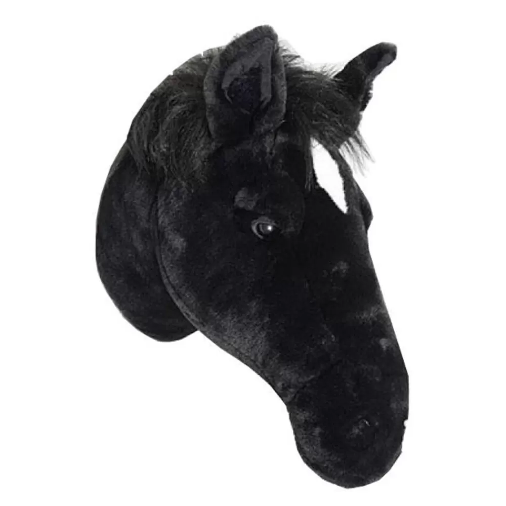 New Kidzsupplies Bibib Dierenkop Paard Zwart