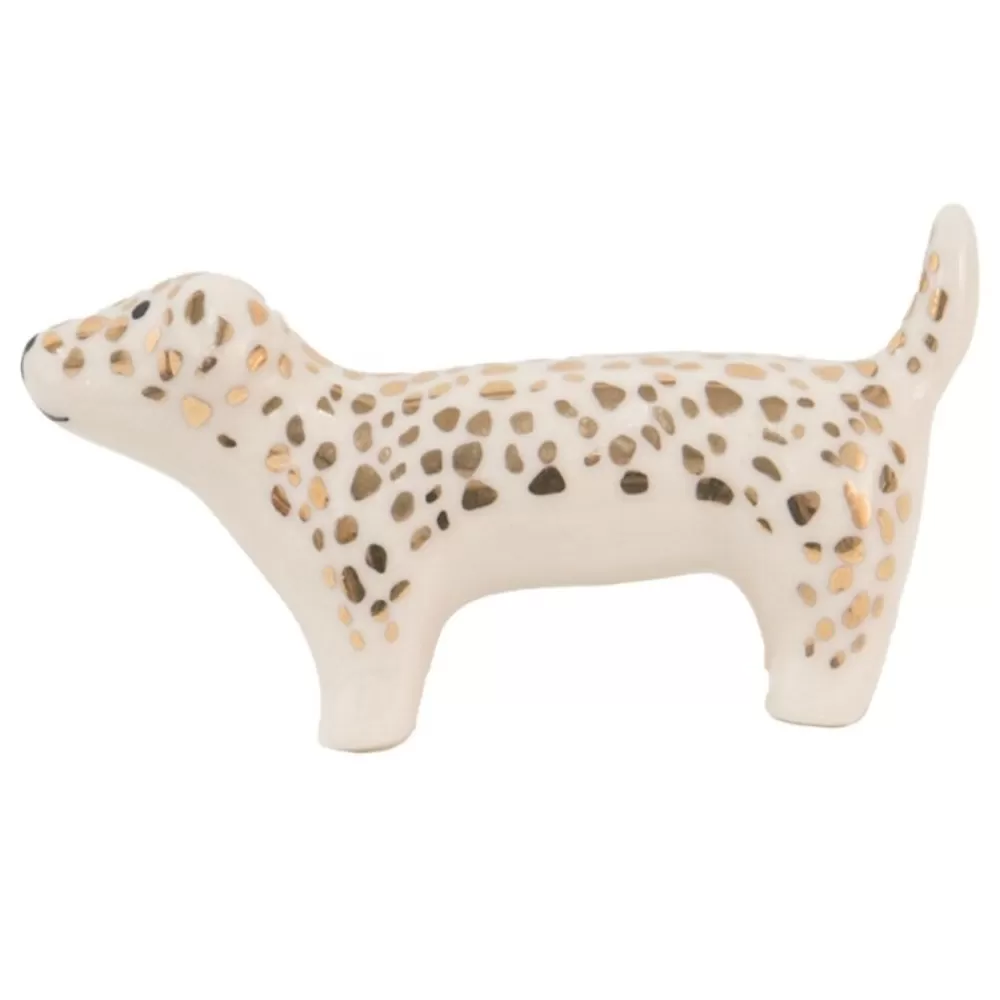 Best Kidzsupplies Clayre & Eef Ladeknop Porselein Hond