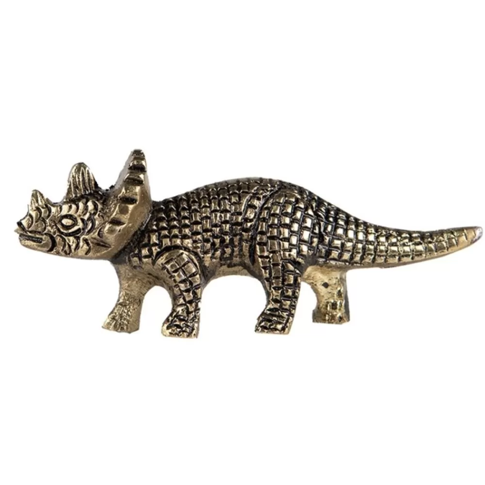 New Kidzsupplies Clayre En Eef Deurknopje Dinosaurus Triceratops Goud