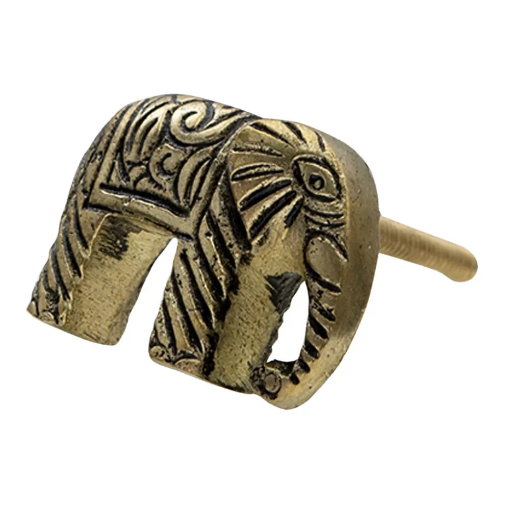 Flash Sale Kidzsupplies Clayre En Eef Deurknopje Olifant Goud