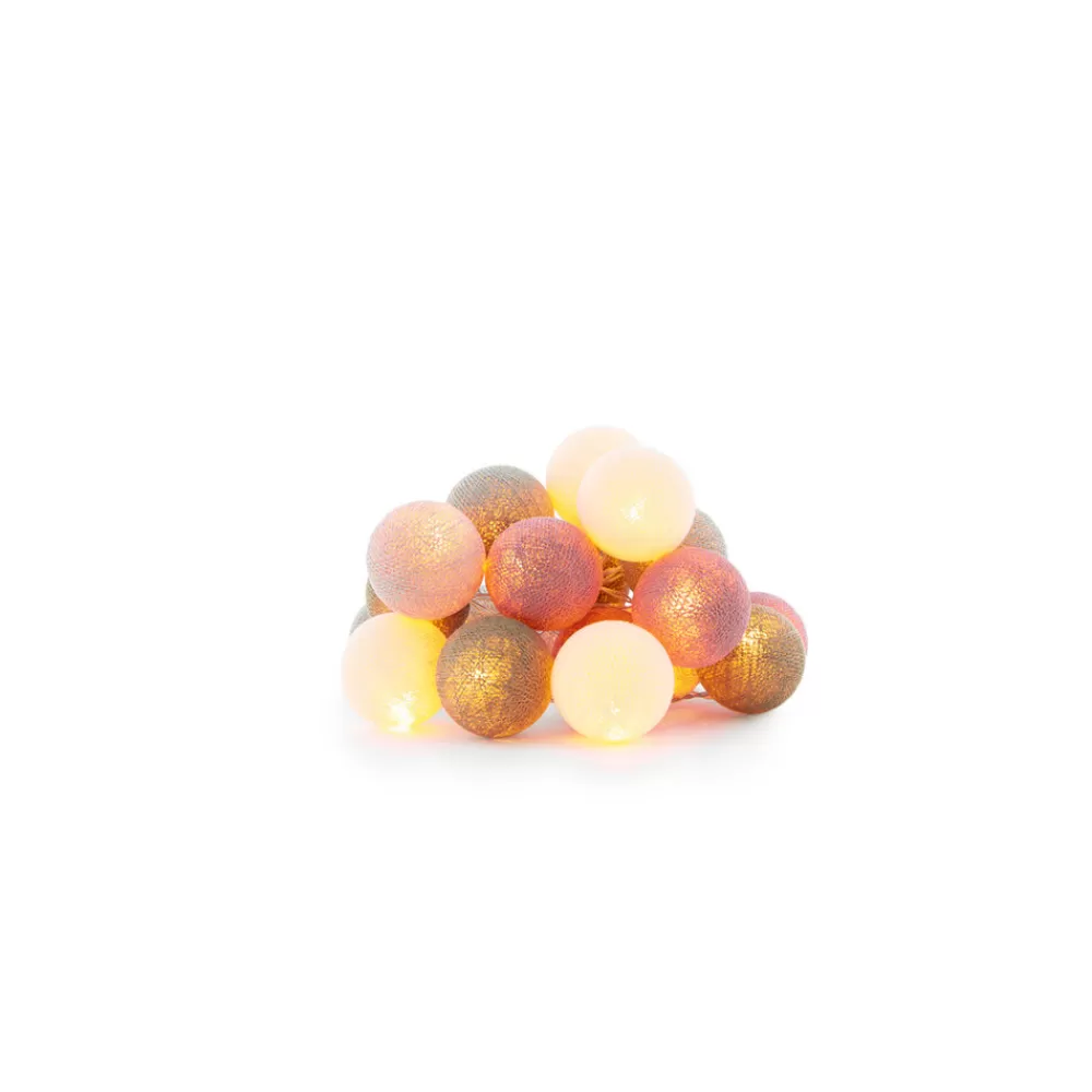 Flash Sale Kidzsupplies Cotton Ball Lights Lichtlinger Bollen Roze Beloved Usb Met Stekker