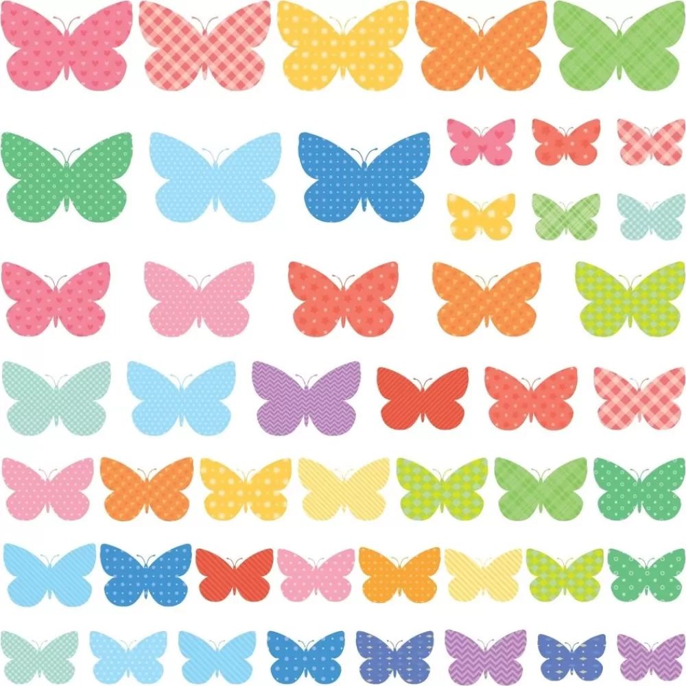 Shop Kidzsupplies Decowall Muursticker Kinderkamer Vlinders Sweet Butterflies