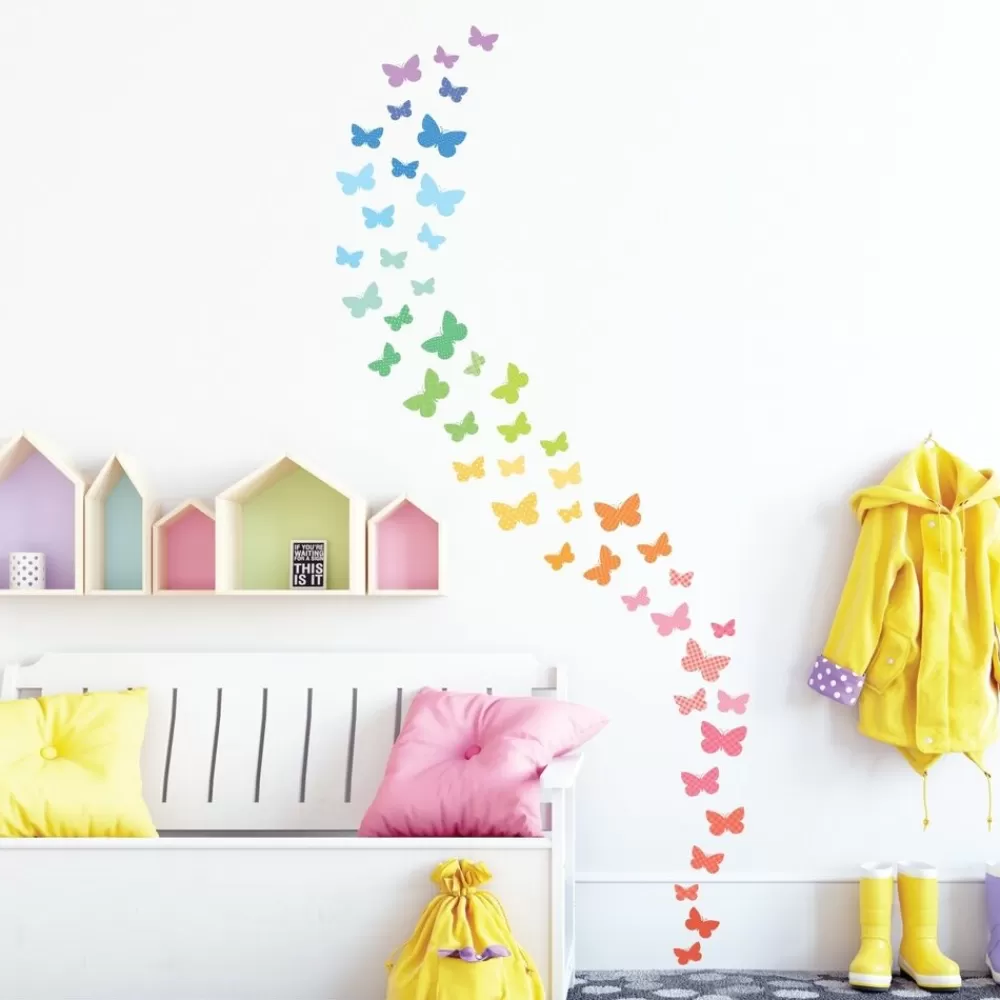 Shop Kidzsupplies Decowall Muursticker Kinderkamer Vlinders Sweet Butterflies