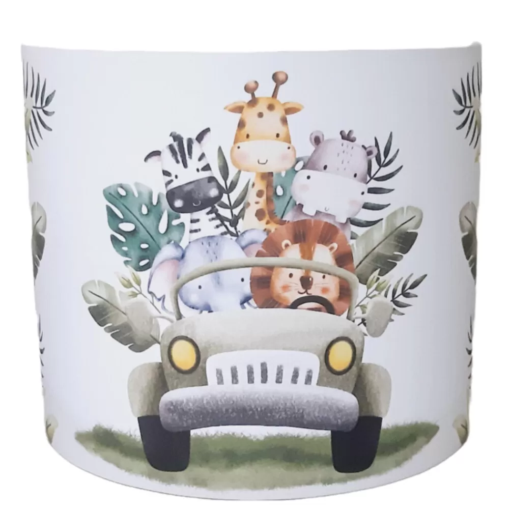 Hot Kidzsupplies Designed4Kids Wandlamp Jeep Safari