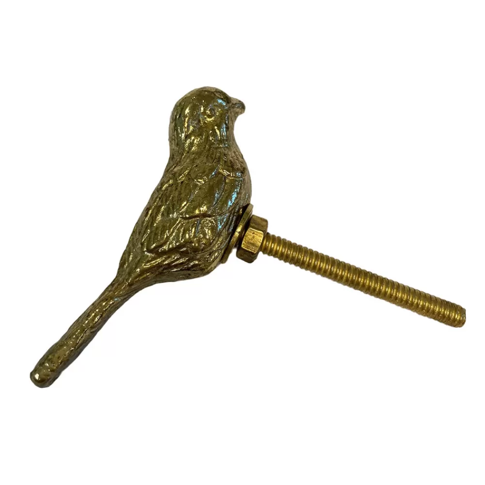 Hot Kidzsupplies Deurknopje Vogel Goud