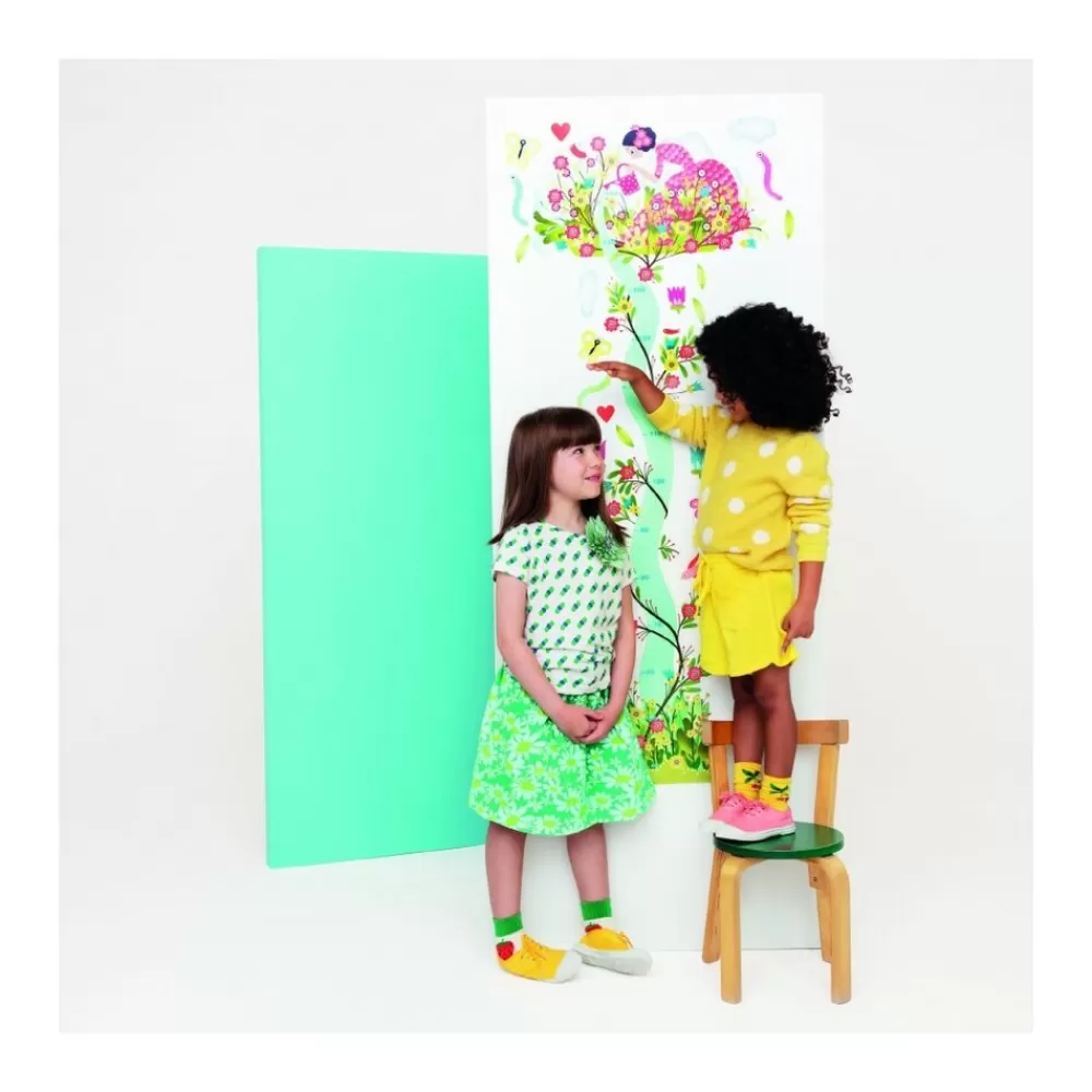 Fashion Kidzsupplies Djeco Muursticker Kinderkamer Meetlat Garden Girl