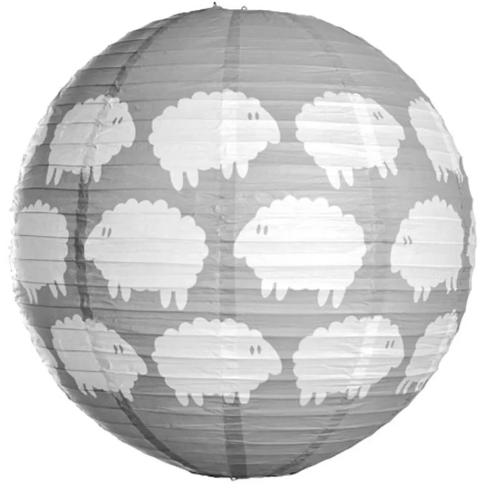 Clearance Kidzsupplies Farg & Form Zweden Farg & Form Kinderlamp Schaapjes Grijs