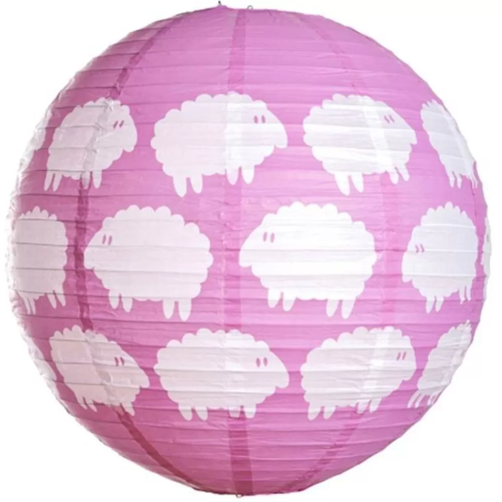 Store Kidzsupplies Farg & Form Zweden Farg & Form Kinderlamp Schaapjes Roze
