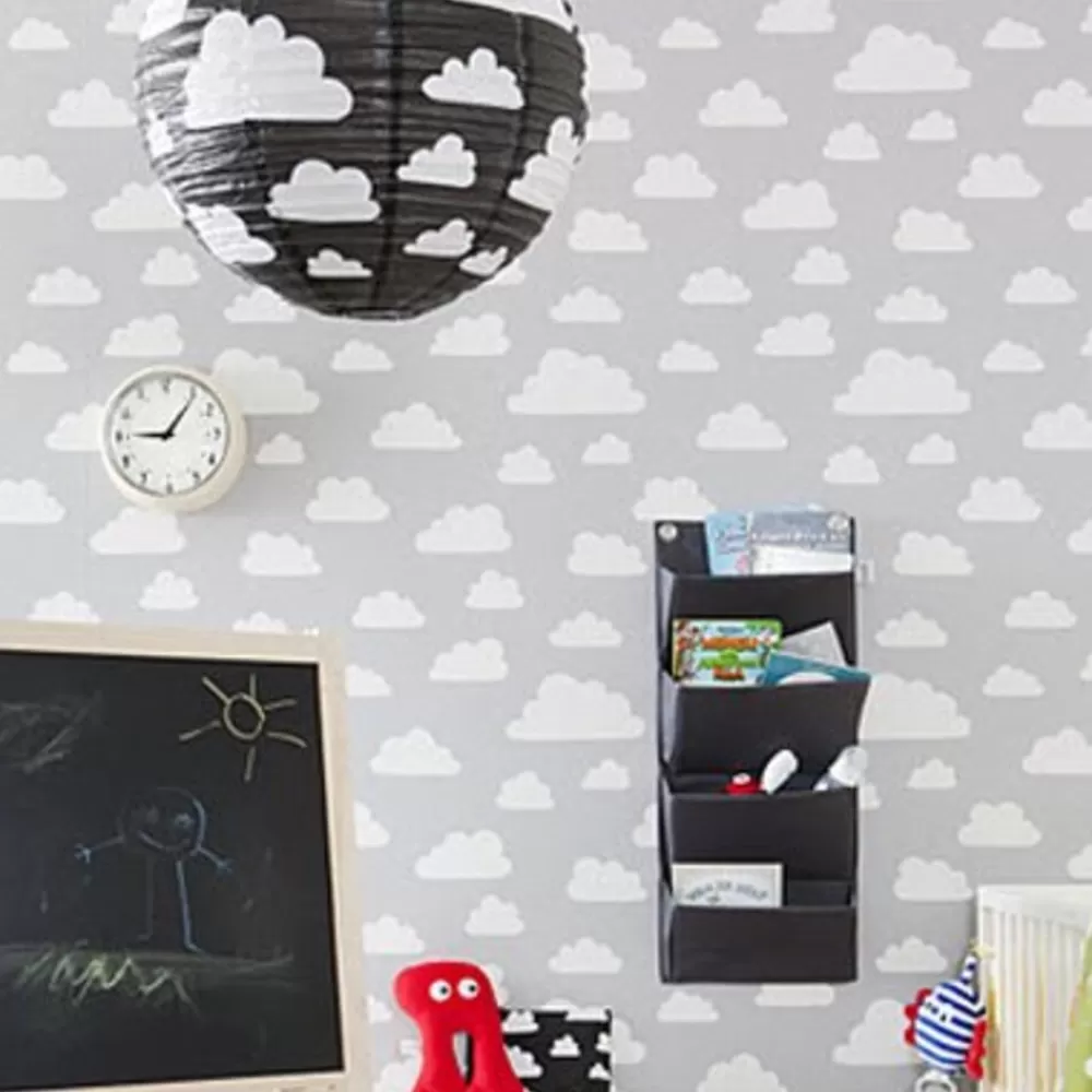 Discount Kidzsupplies Farg & Form Zweden Farg En Form Kinderlamp Wolken Zwart