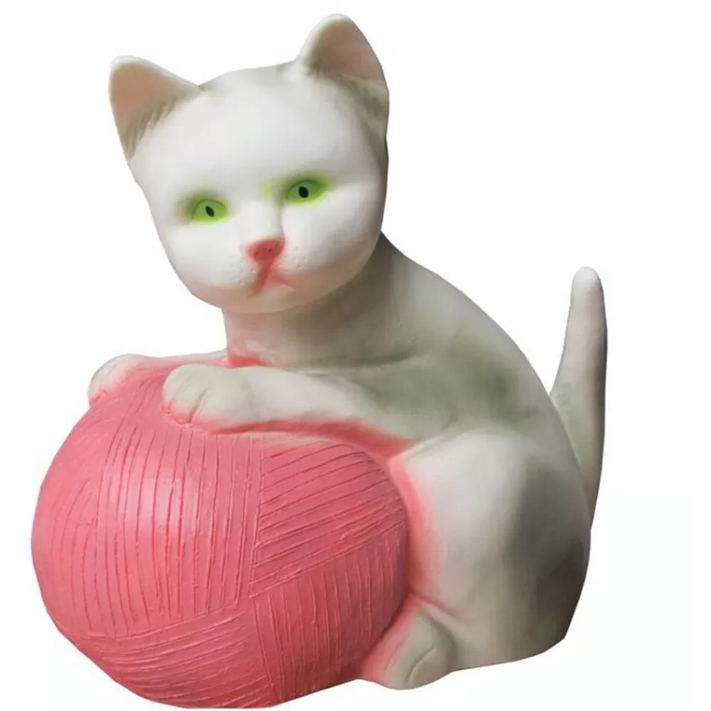 Store Kidzsupplies Heico Figuurlamp Poes Met Roze Bal