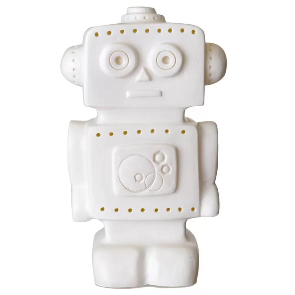 Flash Sale Kidzsupplies Heico Kinderlamp Robot Wit