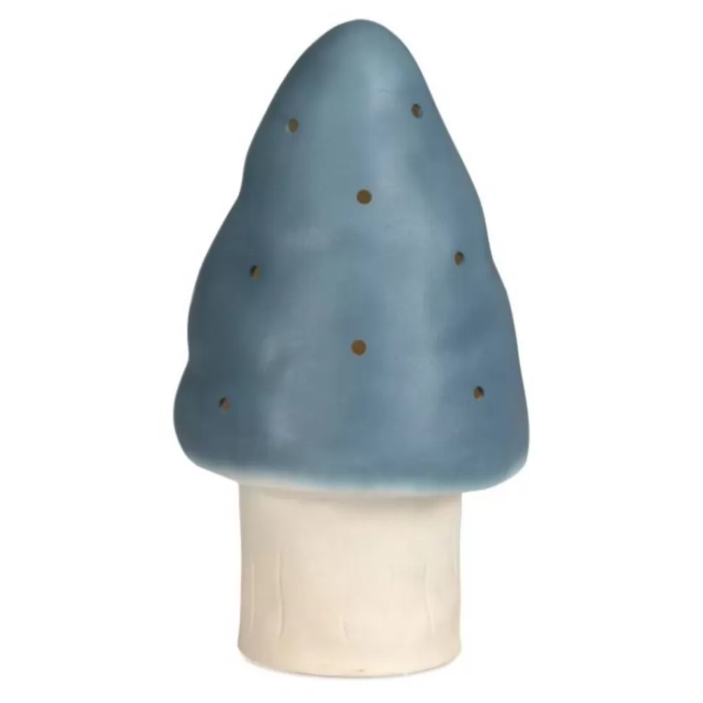 Online Kidzsupplies Heico Paddestoel Lamp Jeans Blauw