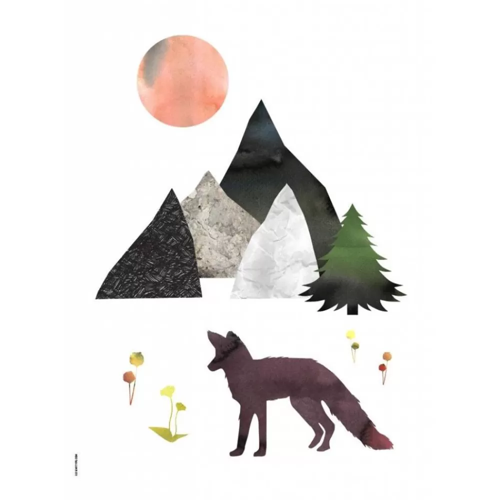 Fashion Kidzsupplies I Love My Type Poster Kinderkamer A3 Vos Mountain Life