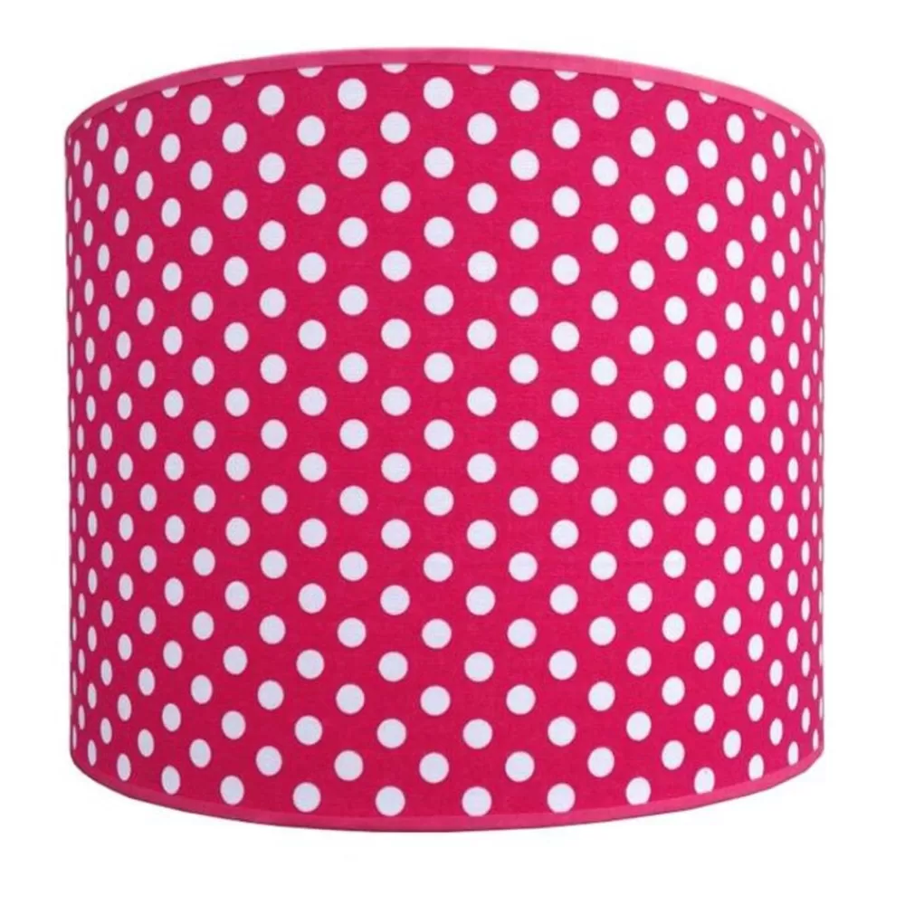 Fashion Kidzsupplies Juul Design Hanglamp Kinderkamer Stippen Fuchsia