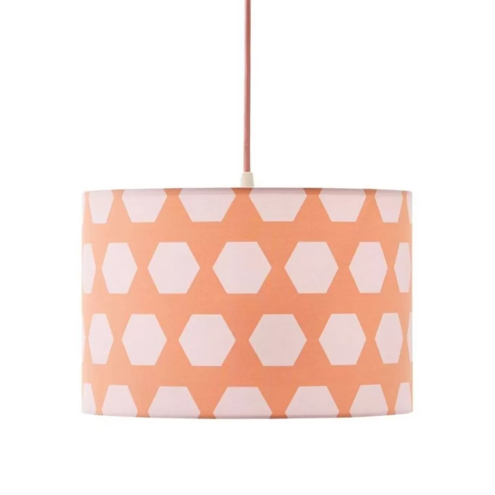 Cheap Kidzsupplies Kidsconcept Hanglamp Kinderkamer Hexagon Abrikoos