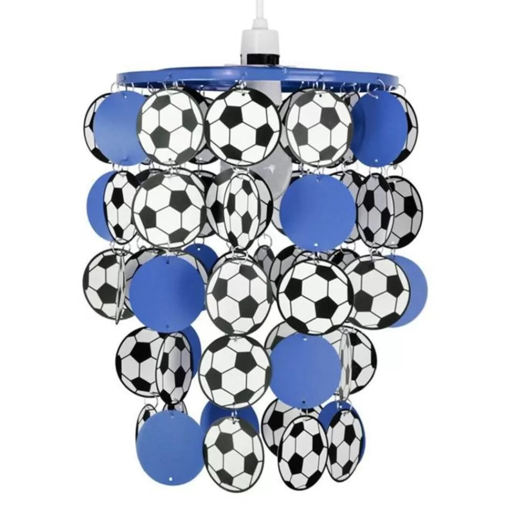 Store Kidzsupplies Kinderlamp Voetbal Blauw