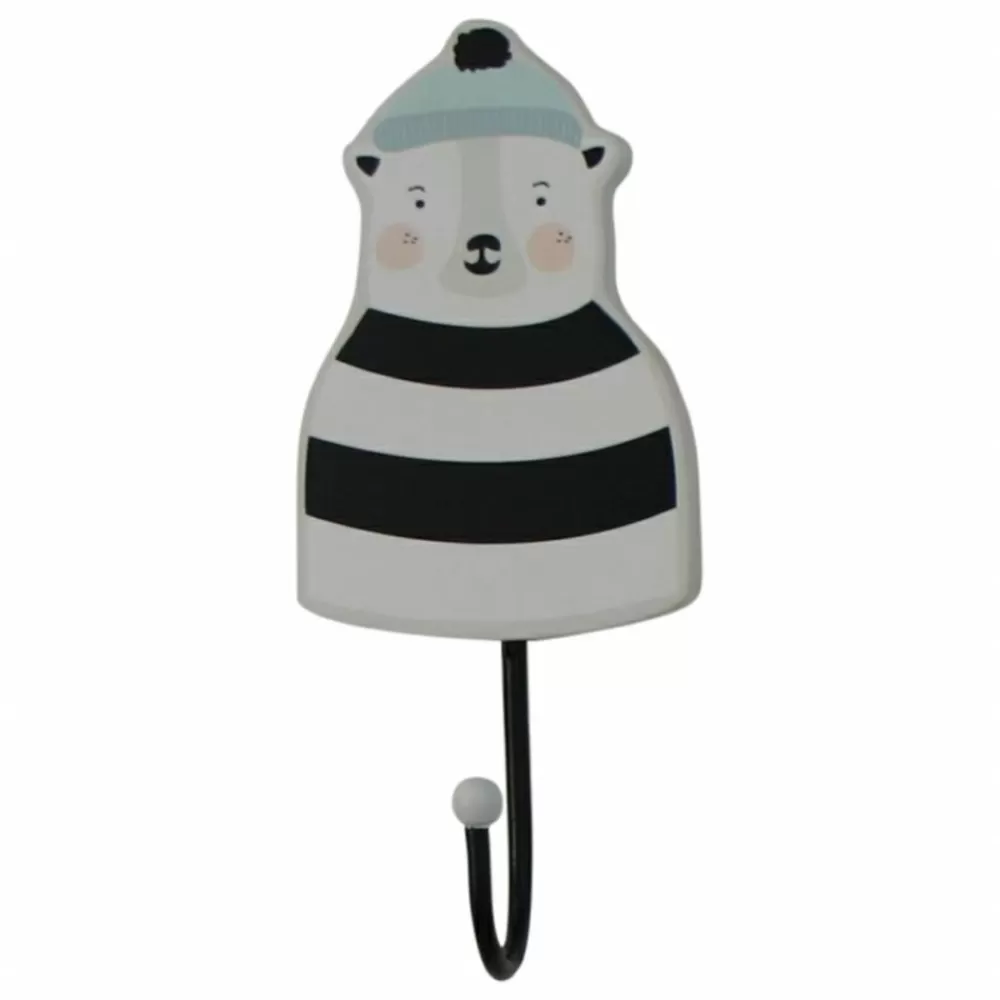 Fashion Kidzsupplies Land Of Kids Kinderkapstok Haakje Ijsbeer Mr. Polar Bear