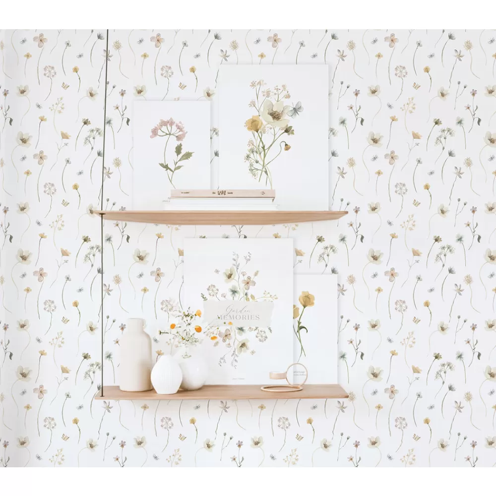 Clearance Kidzsupplies Lilipinso Kinderkamer Behang May Flowers