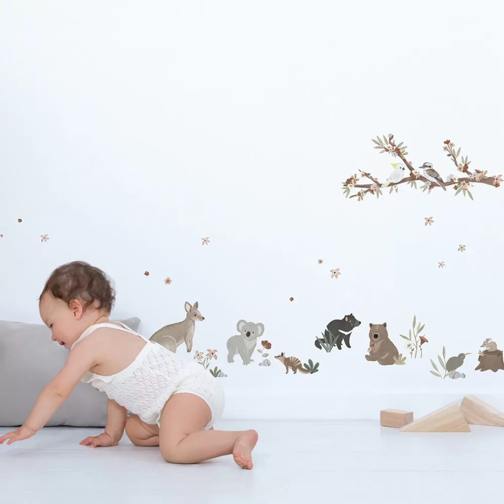 Store Kidzsupplies Lilipinso Kinderkamer Muursticker Dieren Van Australie