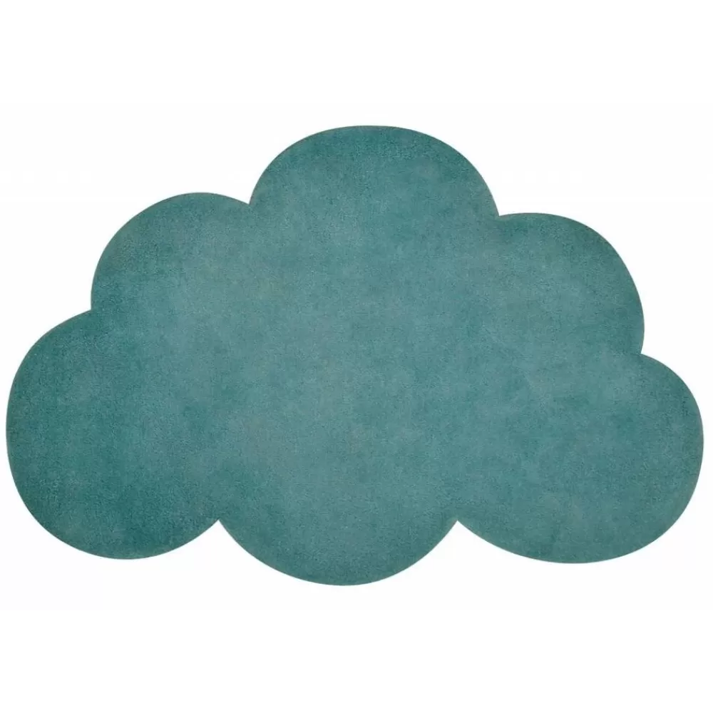 Sale Kidzsupplies Lilipinso Kindervloerkleed Wolk Jungle Groen