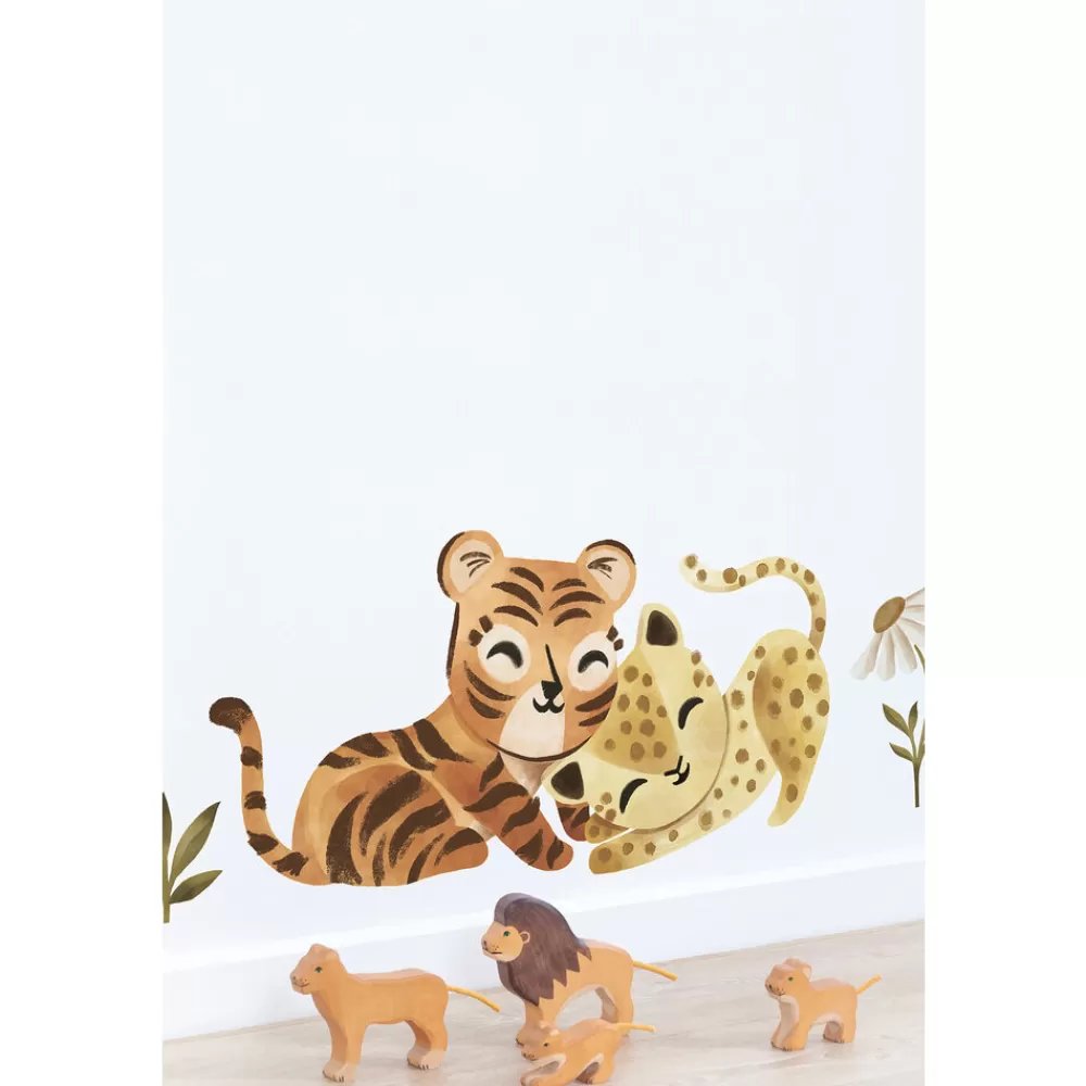 Store Kidzsupplies Lilipinso Muursticker Babykamer Luipaard En Tijger