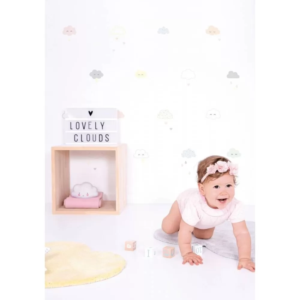 Discount Kidzsupplies Lilipinso Muursticker Babykamer Wolken Pastel