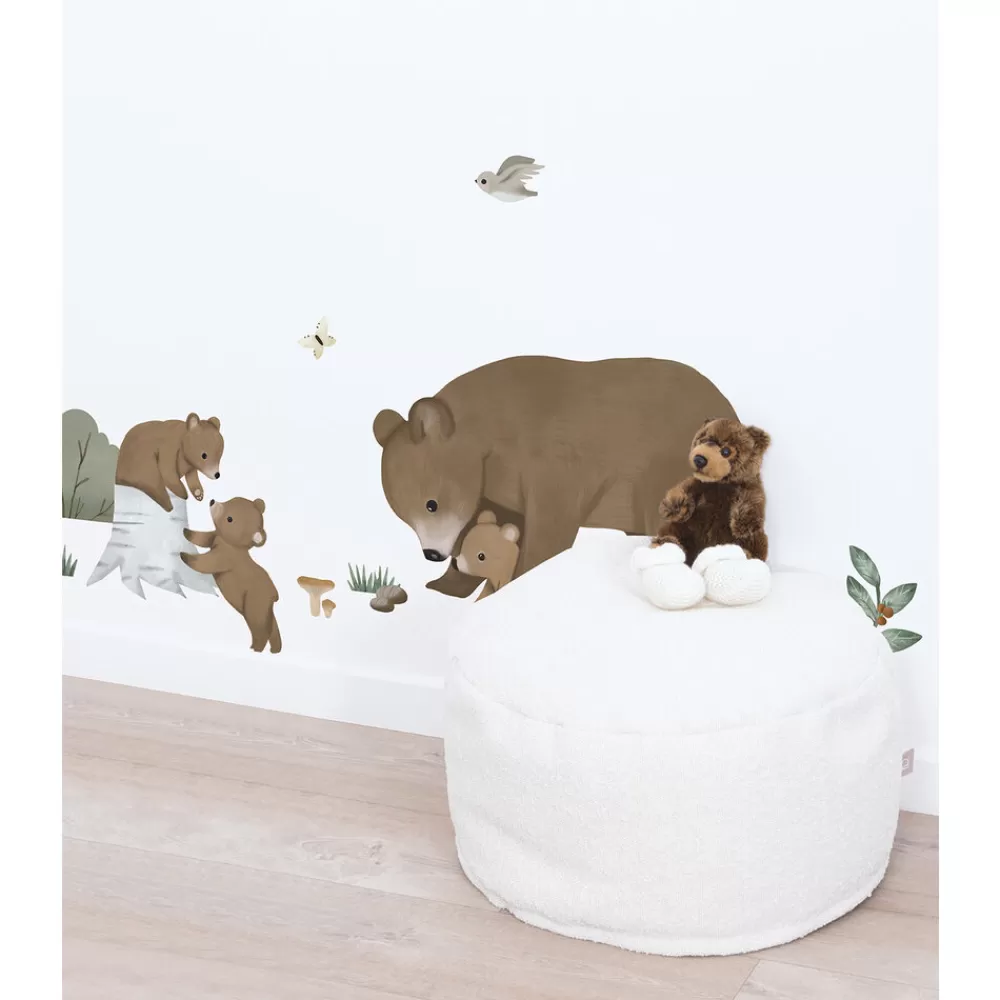 Flash Sale Kidzsupplies Lilipinso Muursticker Beren La Famille Ours