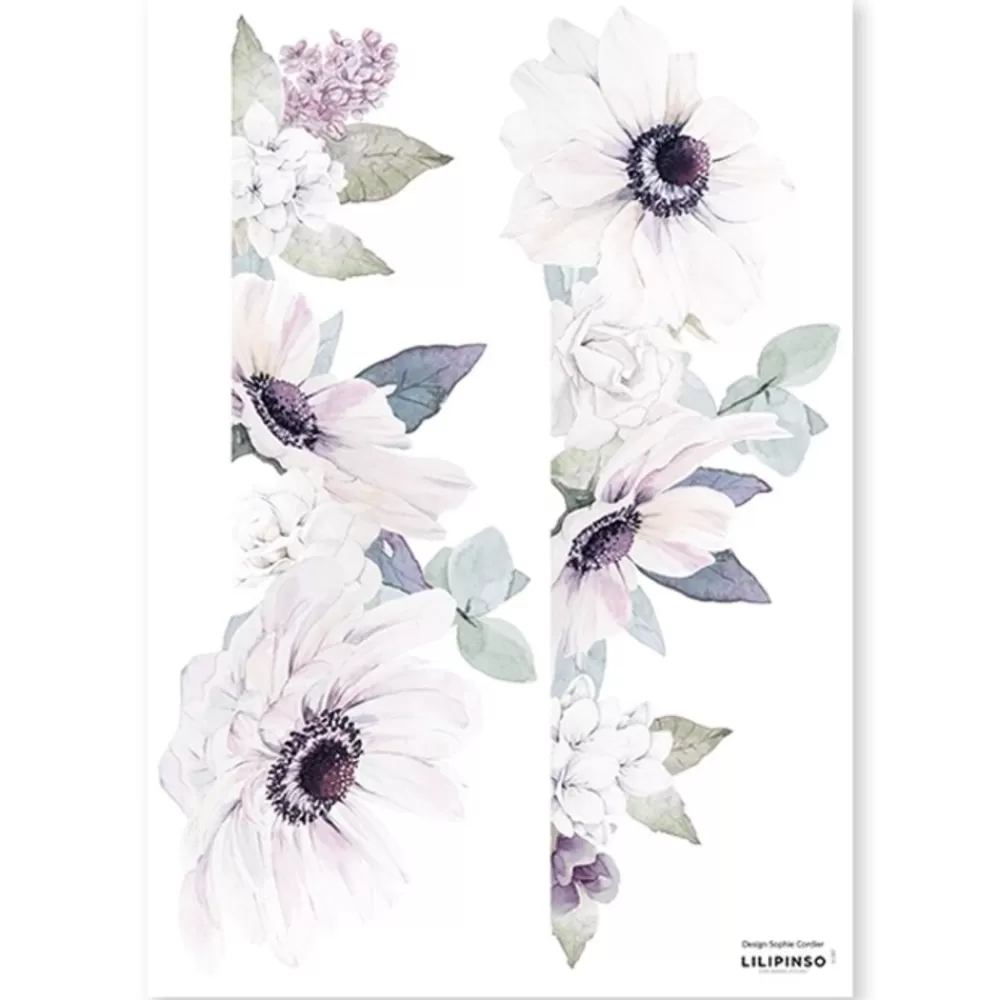 Clearance Kidzsupplies Lilipinso Muursticker Bloemen Anemonen