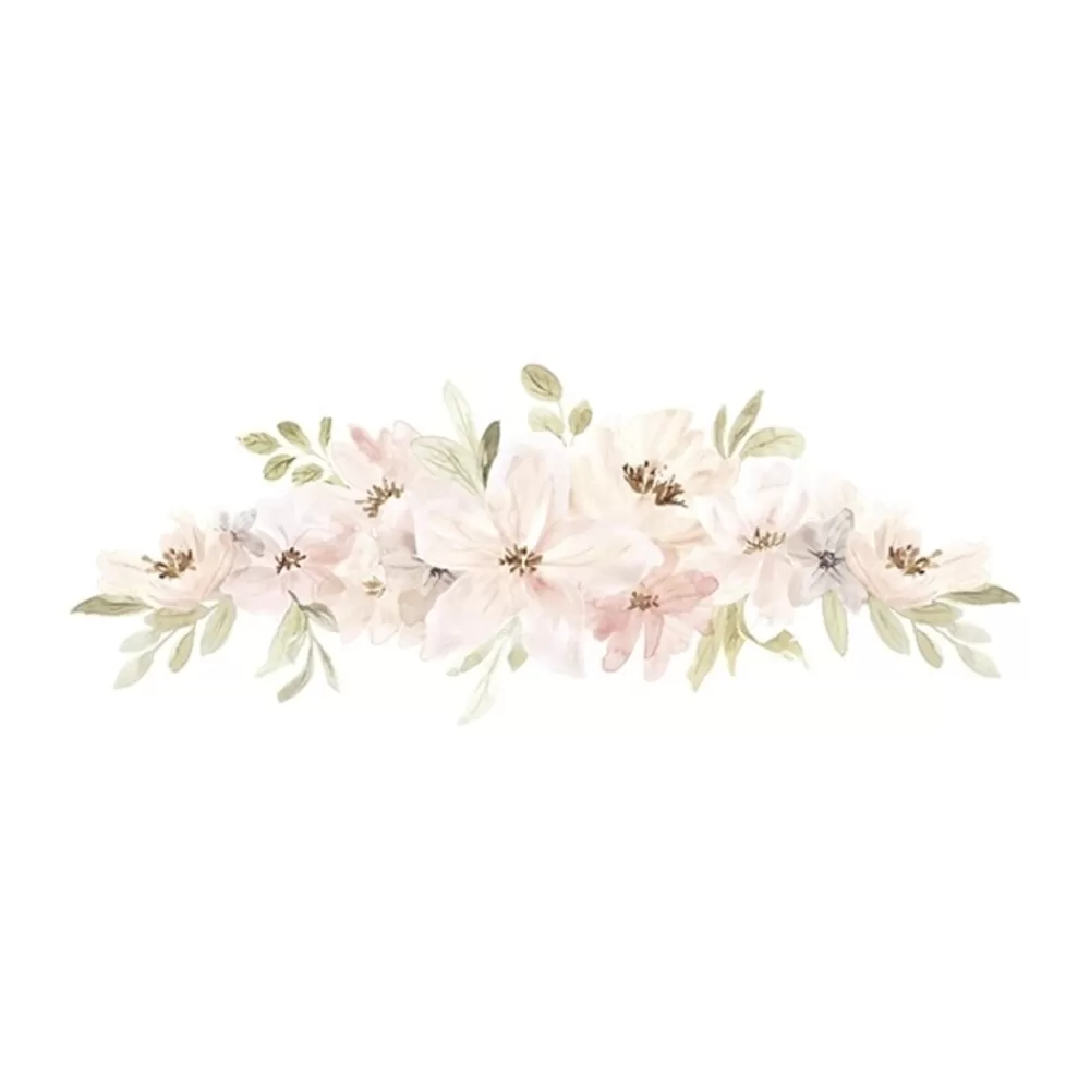 Clearance Kidzsupplies Lilipinso Muursticker Bloemen Aquarel Groot Appoline