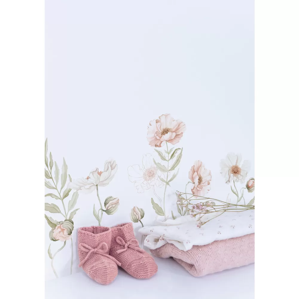 Outlet Kidzsupplies Lilipinso Muursticker Bloemen Islandic Poppies