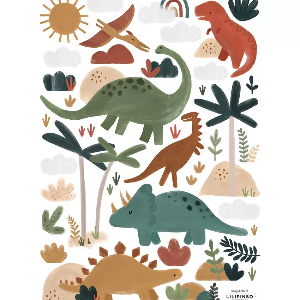 Best Sale Kidzsupplies Lilipinso Muursticker Dinosaurussen Sunny