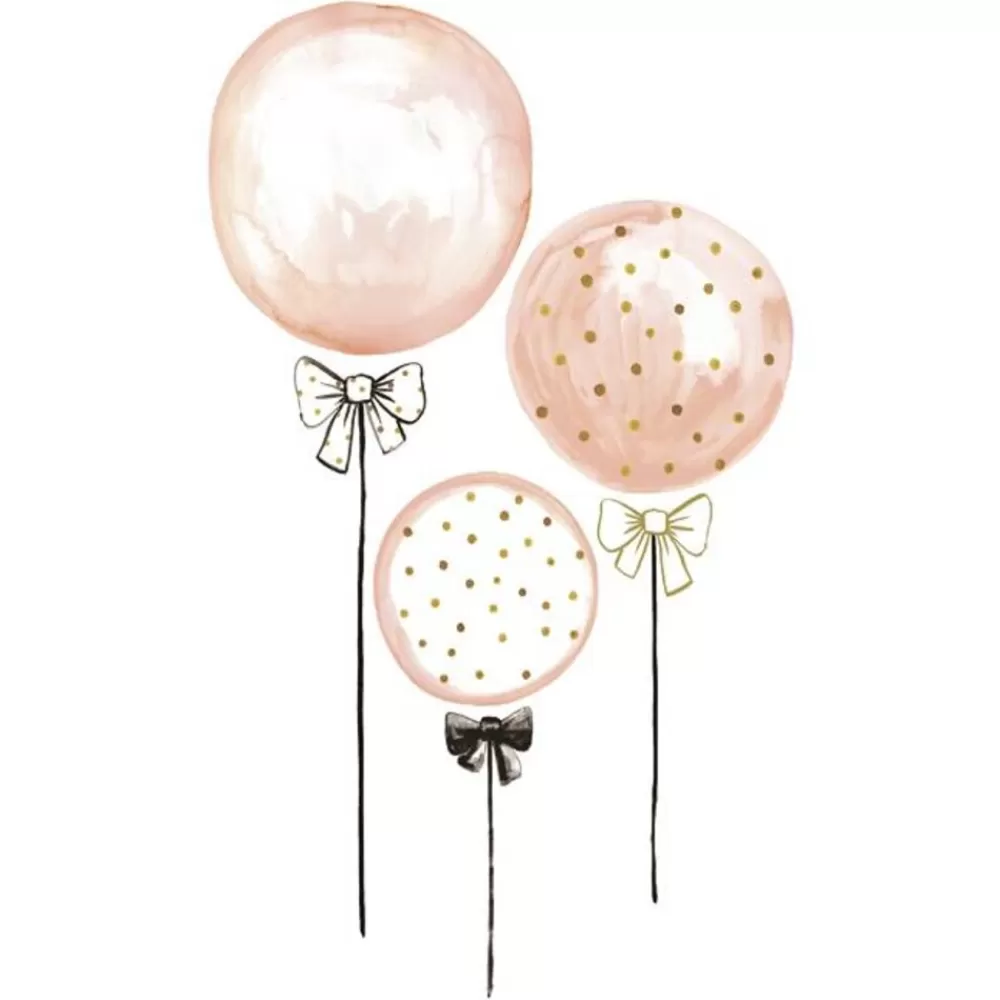 Sale Kidzsupplies Lilipinso Muursticker Kinderkamer Ballonnen Roze