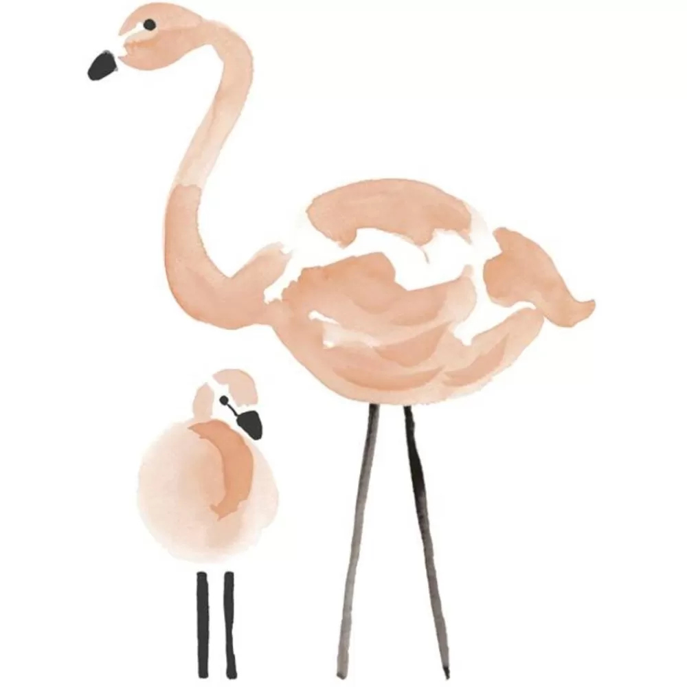 Best Sale Kidzsupplies Lilipinso Muursticker Kinderkamer Flamingo Roze