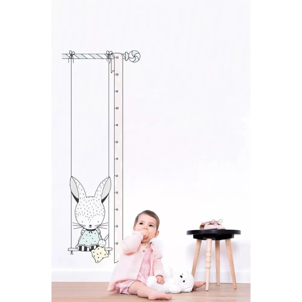 Sale Kidzsupplies Lilipinso Muursticker Kinderkamer Meetlat Konijn