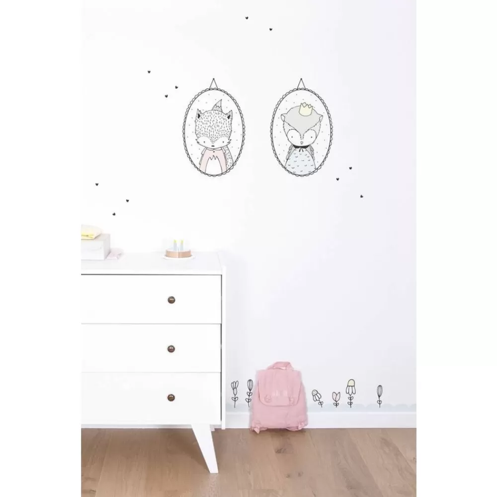 Best Kidzsupplies Lilipinso Muursticker Kinderkamer Portret Uil