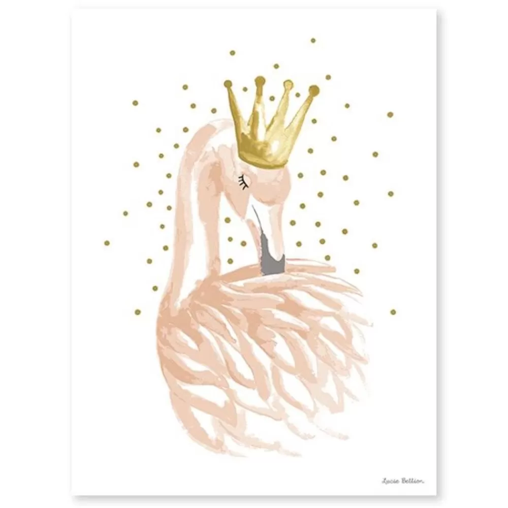 Discount Kidzsupplies Lilipinso Poster Kinderkamer Flamingo