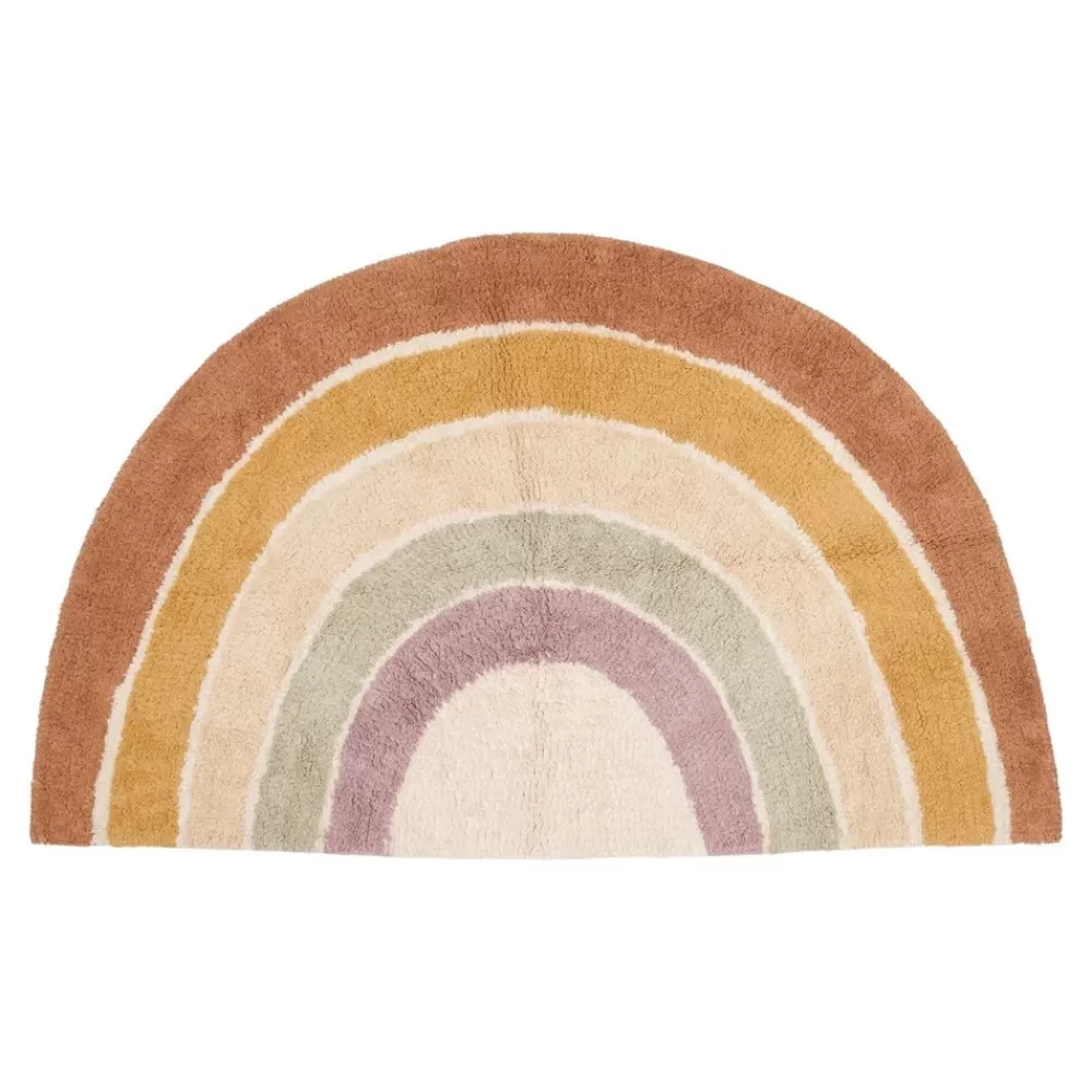 Store Kidzsupplies Little Dutch Vloerkleed Kinderkamer Regenboog Vintage Rainbow Vorm