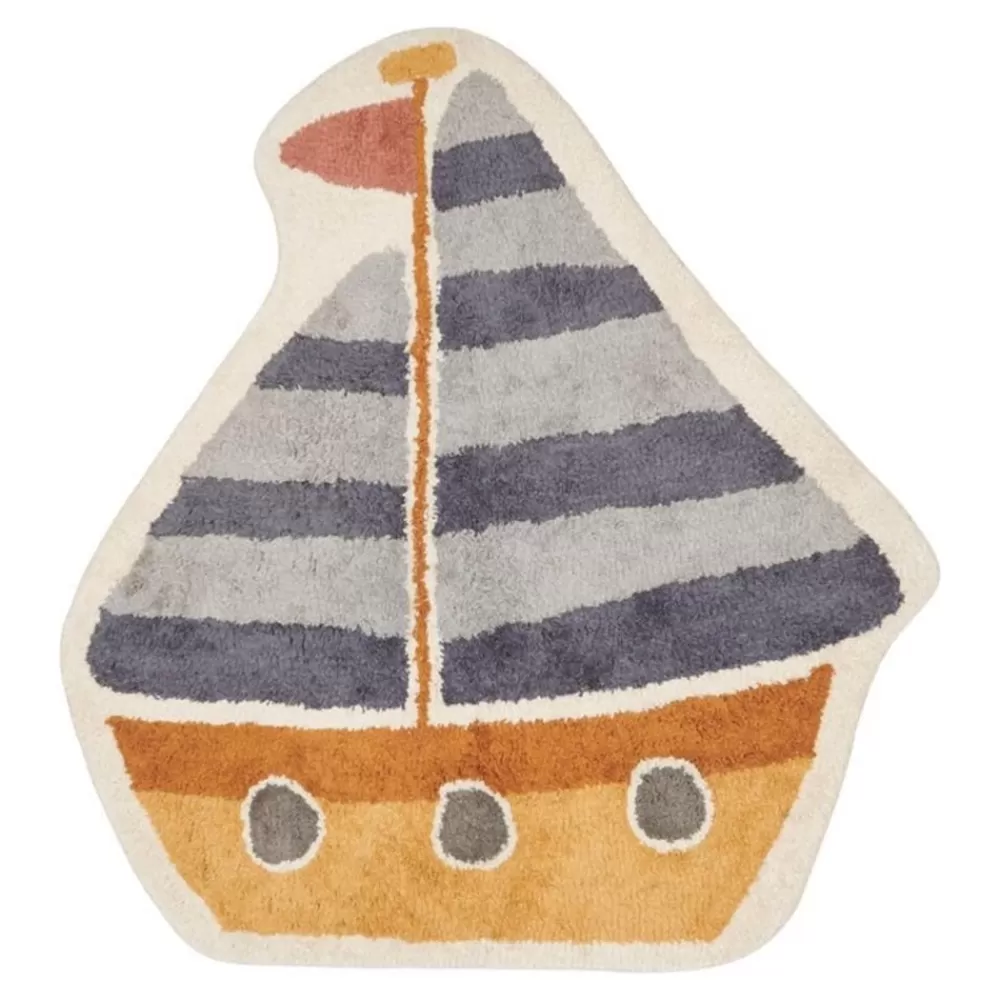 New Kidzsupplies Little Dutch Vloerkleed Kinderkamer Zeilboot