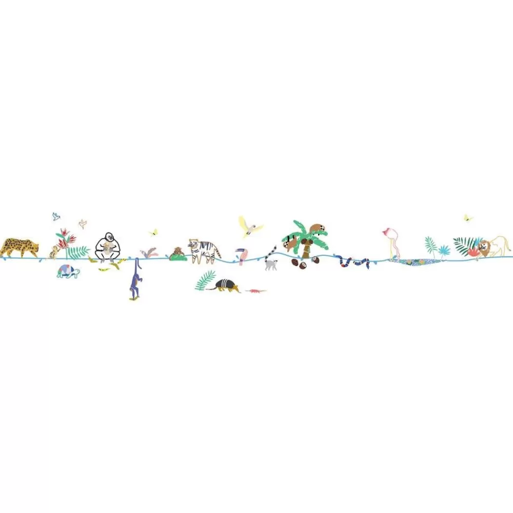 Sale Kidzsupplies Mimilou Muursticker Kinderkamer Jungle Wild