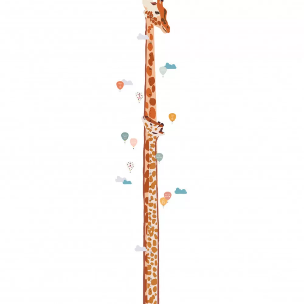 Cheap Kidzsupplies Mimilou Muursticker Kinderkamer Meetlat Giraffe