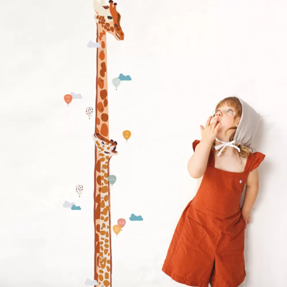 Cheap Kidzsupplies Mimilou Muursticker Kinderkamer Meetlat Giraffe