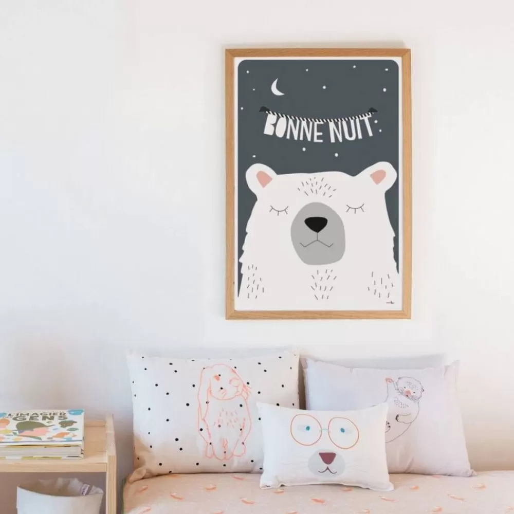 New Kidzsupplies Mimilou Poster Beer Bonne Nuit