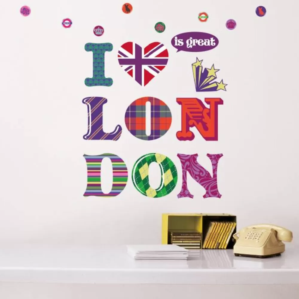 Clearance Kidzsupplies Nouvelles Images Nouvelles Images Muursticker I Love London