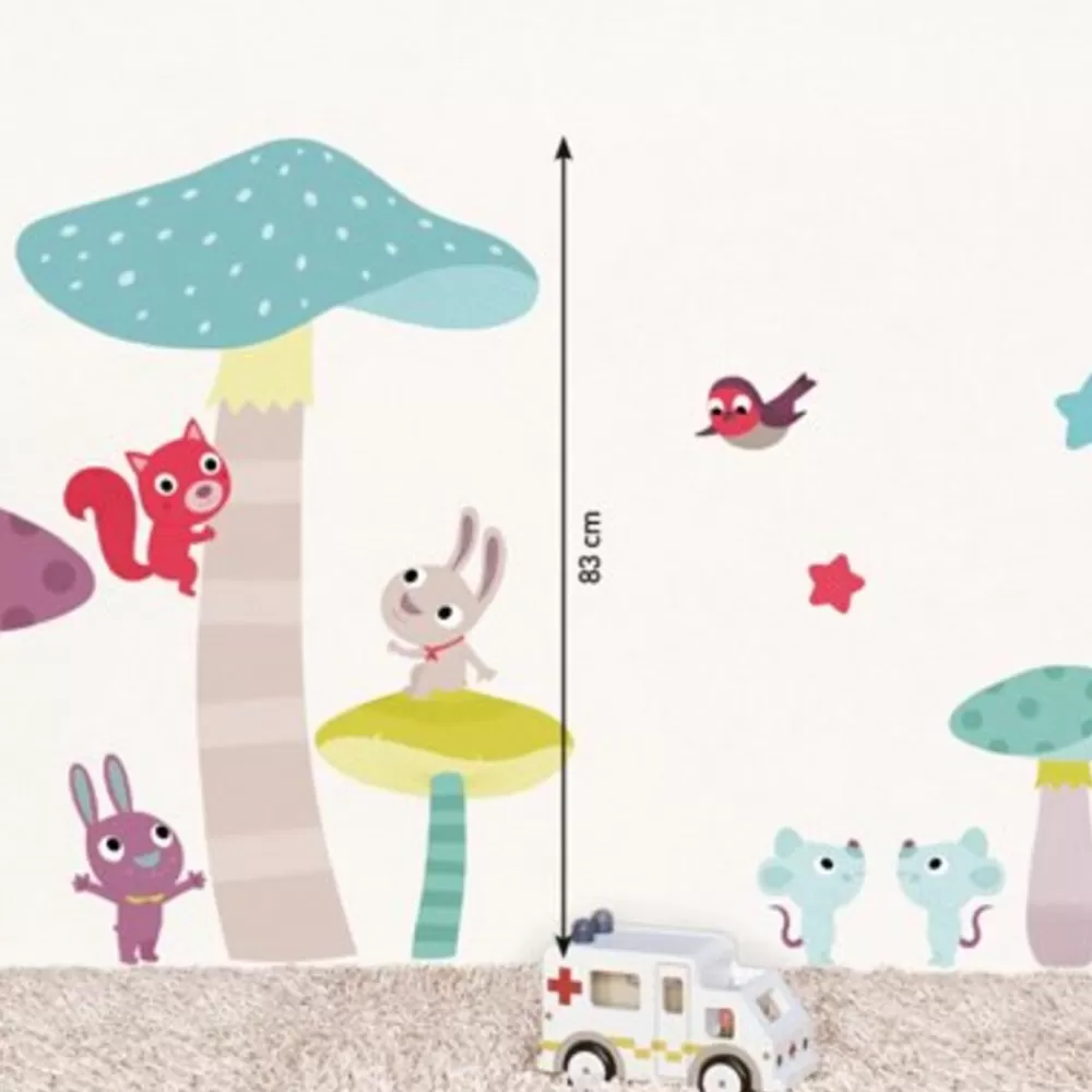 Discount Kidzsupplies Nouvelles Images Nouvelles Images Muurstickers Babykamer Paddenstoelen