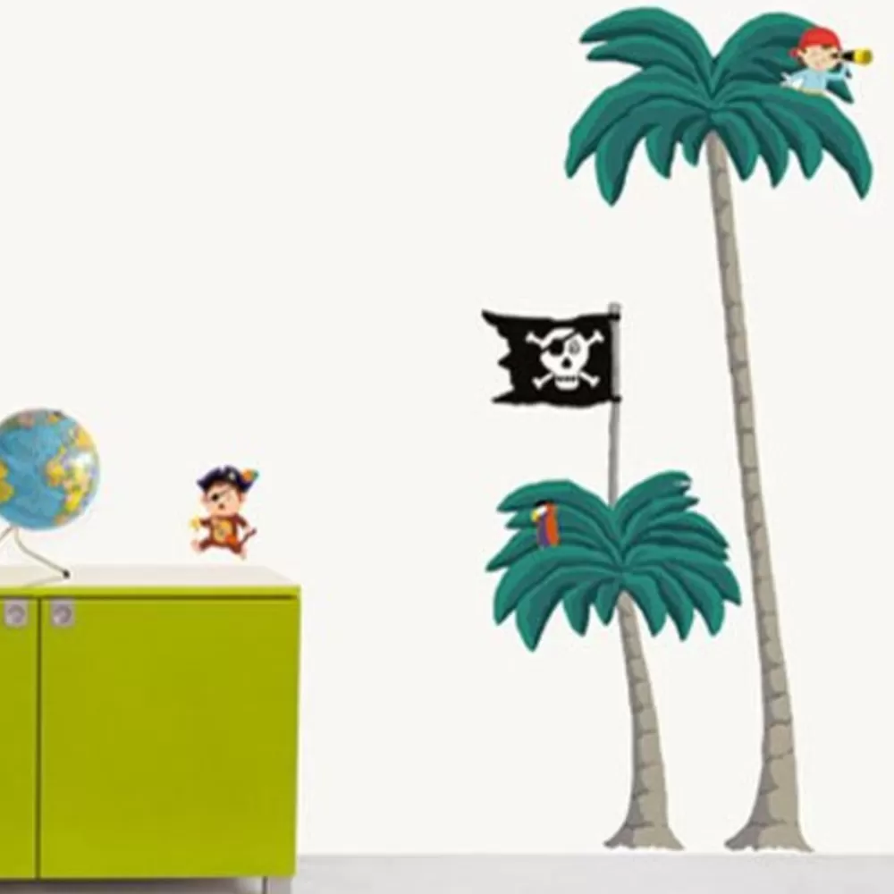 Store Kidzsupplies Nouvelles Images Nouvelles Images Muurstickers Palm En Piraten Xxl