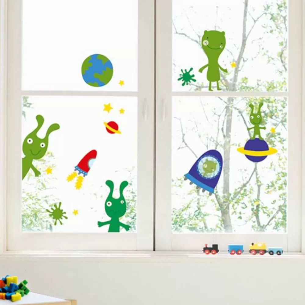 Best Sale Kidzsupplies Nouvelles Images Nouvelles Images Raamsticker Kinderkamer Xl Monsters