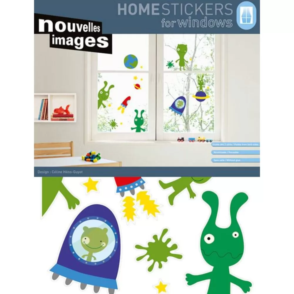 Best Sale Kidzsupplies Nouvelles Images Nouvelles Images Raamsticker Kinderkamer Xl Monsters